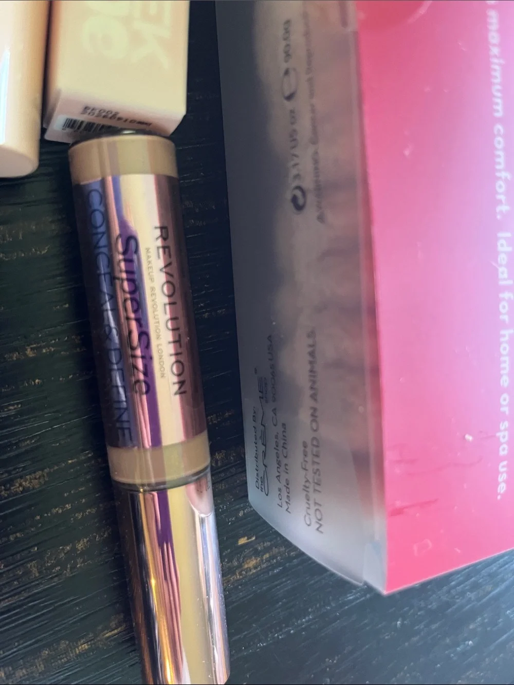 The Crème Shop 3D Teddy Headband & 3 beauty products
